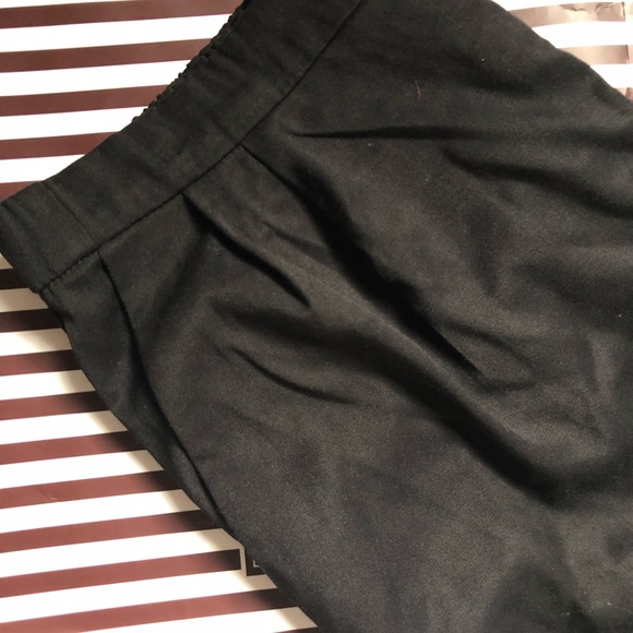 Black ankle length khaki style pants - Picture 3 of 4